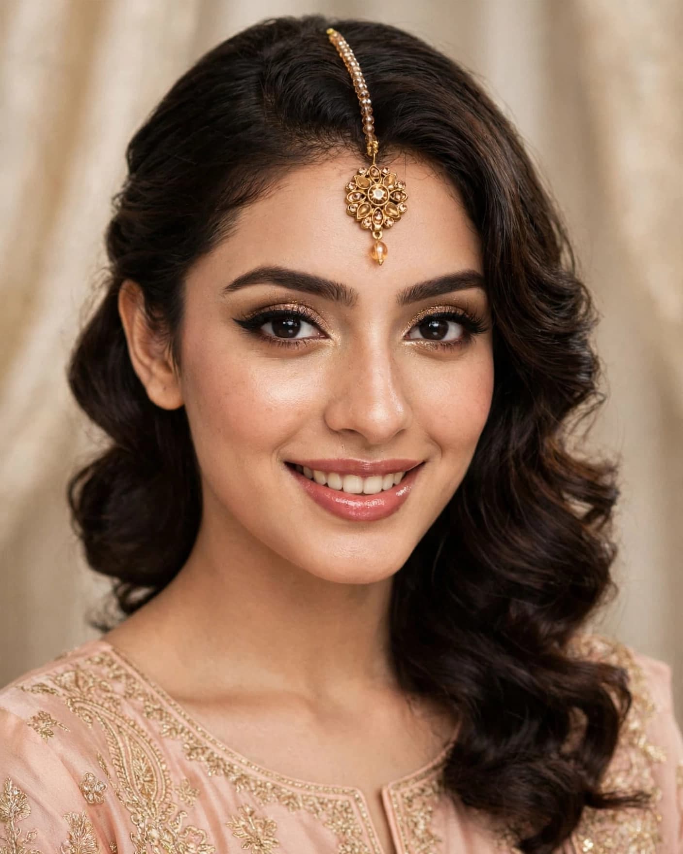 Champagne Crystal Bindiya - Bindiya - 0150