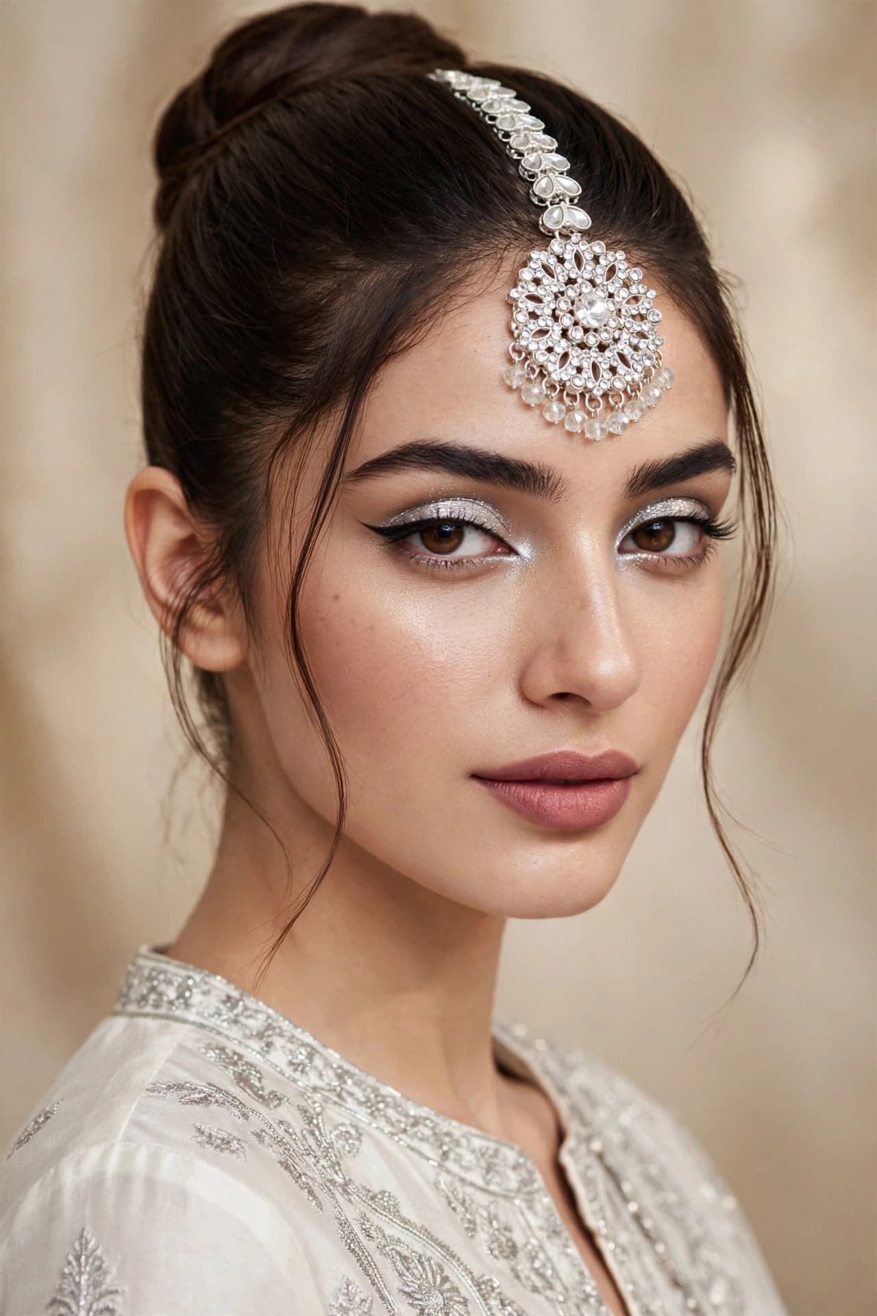 Silver Mirror Bindiya - Bindiya - 0151