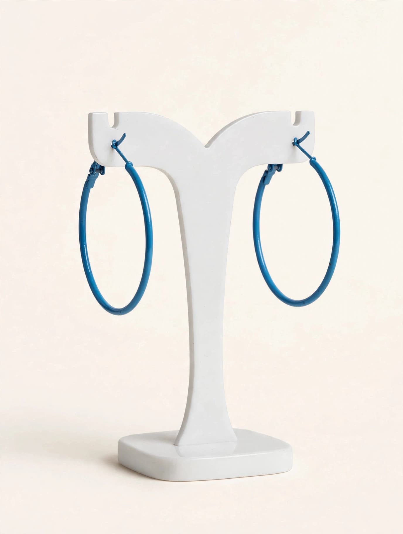 Bold Blue Gloss Hoops Hoops - 236